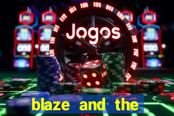 blaze and the monster machines logo font